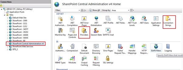 SharePoint Central Administration 